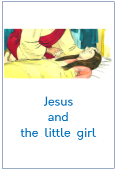 Jesus and the little girl