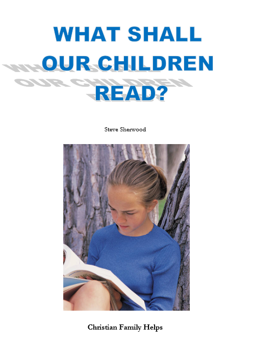 What Shall our Children Read?
