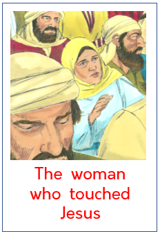 The woman who touched Jesus
